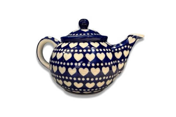 264 Bunzlau Theepot 0,9L 375EX Blue Valentine 264 Bunzlau Theepot 0,9L